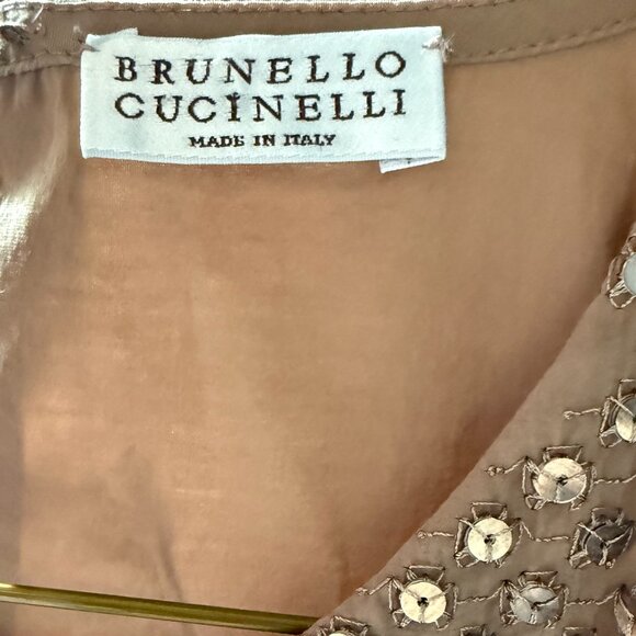 Brunello Cucinelli women's sequined tank top, L - Picture 6 of 10